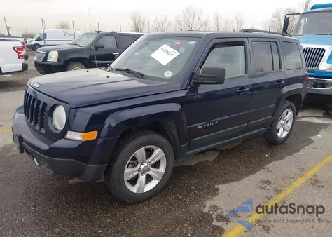 2013 Jeep Patriot Latitude from USA, damaged, VIN 1C4NJRFB1DD124213